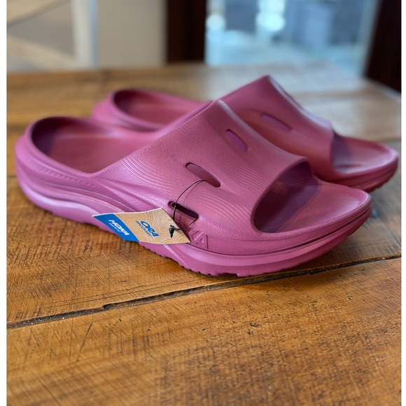 Hoka Pink Slide Sandals main image 8